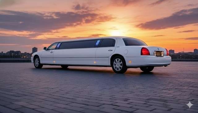 Lincoln TownCar limousine 1